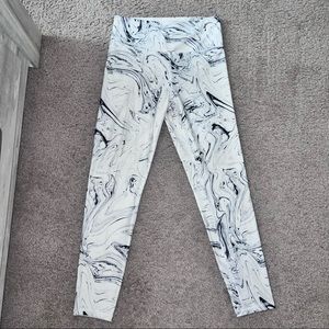 Marble Print Gym Leggings